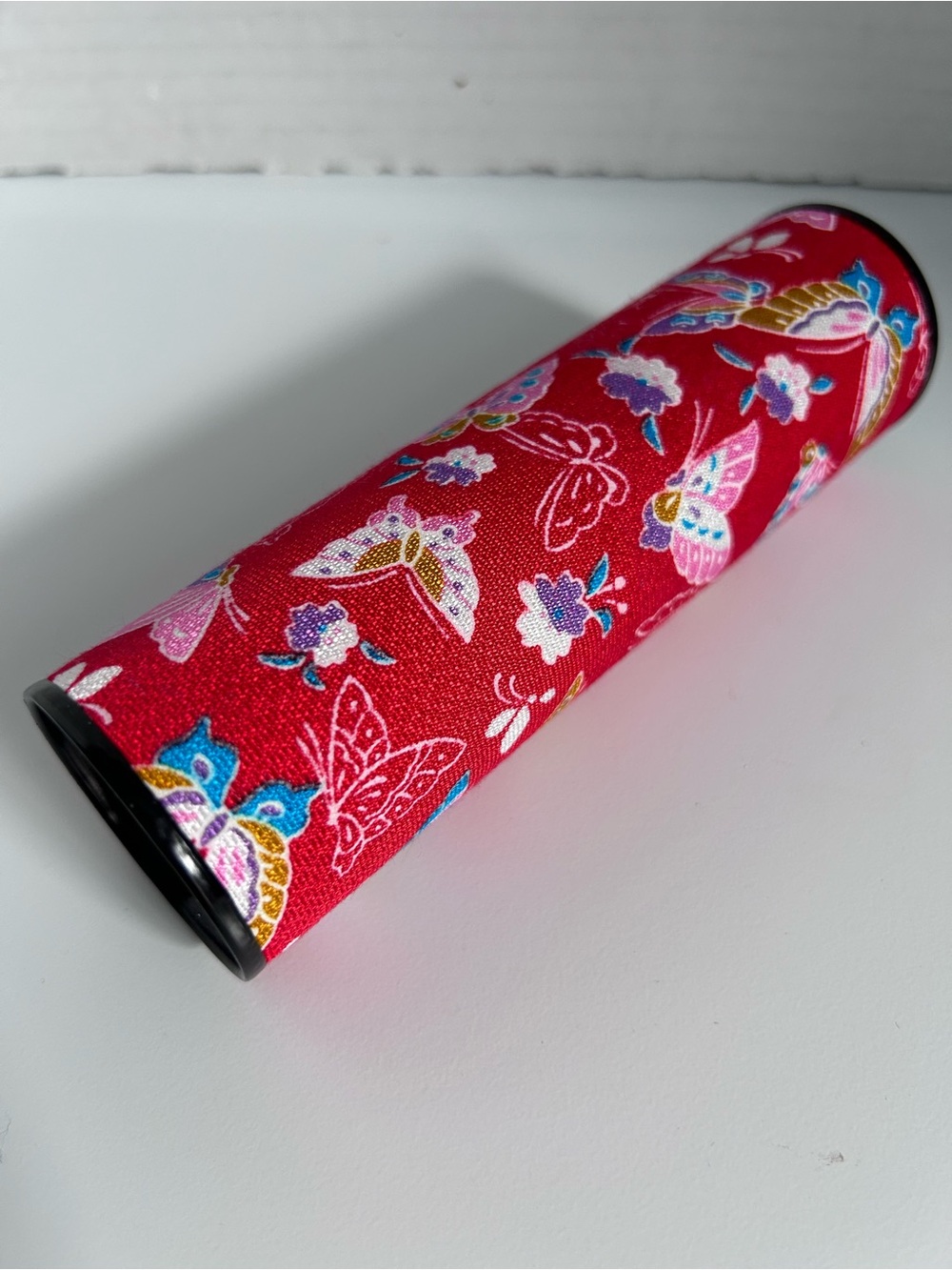 Red Butterfly Pattern kaleidoscope 6”